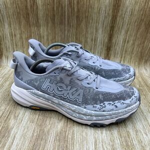 Hoka‎ One One Speedgoat 6 Men's Size 10 Stellar Gray Trail Running Shoes Sample